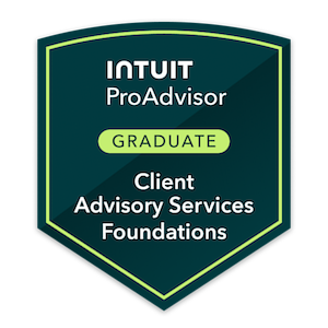 Intuit ProAdvisor Graduate: Client Advisory Services Foundations