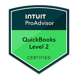 Intuit ProAdvisor: QuickBooks Level 2 Certified